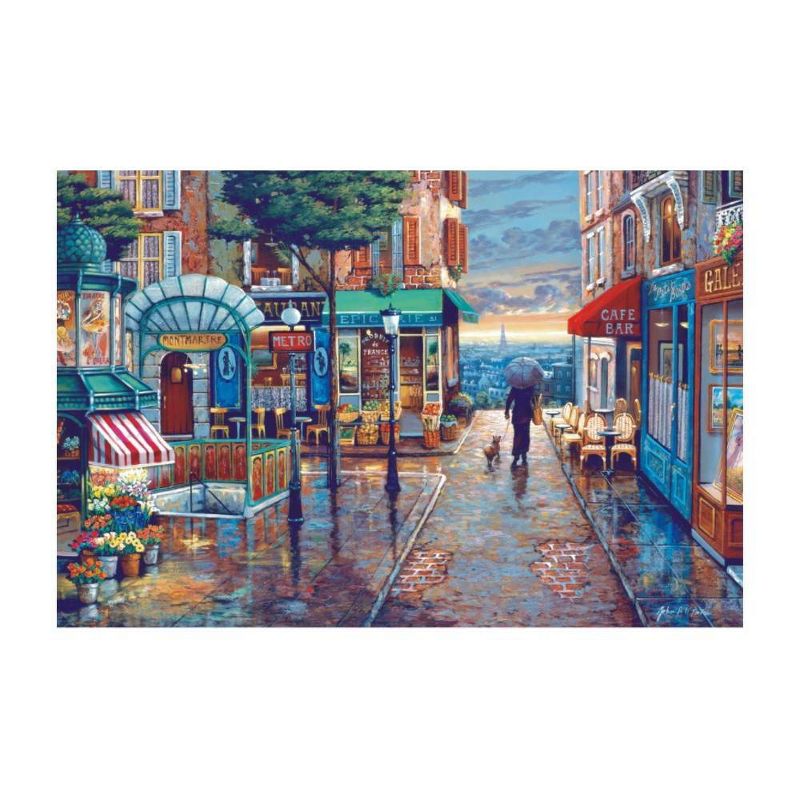 Wuundentoy Premium Edition: Walking Under the Rain Jigsaw Puzzle - 1000pc