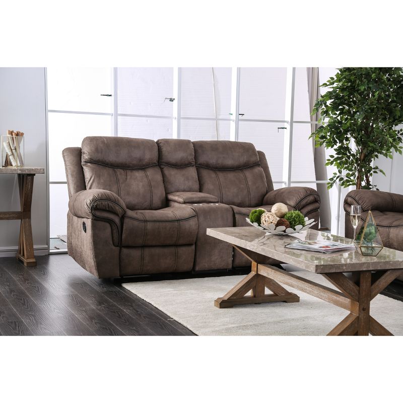 Turner Loveseat Basic Brown - HOMES: Inside + Out