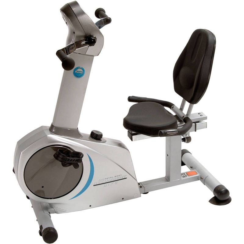 Body Flex Sports Body Rider BRF700 Stationary Full Body Cardio Exercise Upright Fan Bike with Dual Action Handlebars and Adjustable Seat
