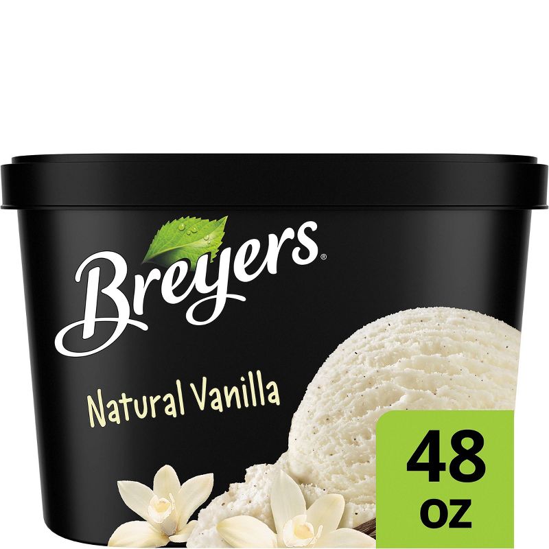 Breyers Original Ice Cream Natural Vanilla - 48oz