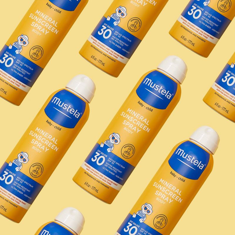 Mustela Mineral-Based Baby Sunscreen Spray - SPF 30 - 6 fl oz