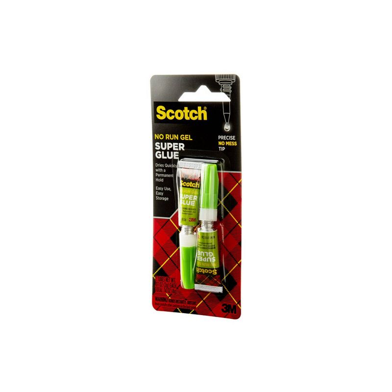Scotch 2pk Super Glue .07oz