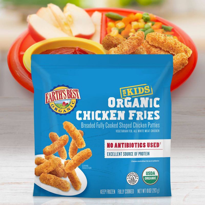 Earth's Best Organic Frozen Chicken Fries - 10oz