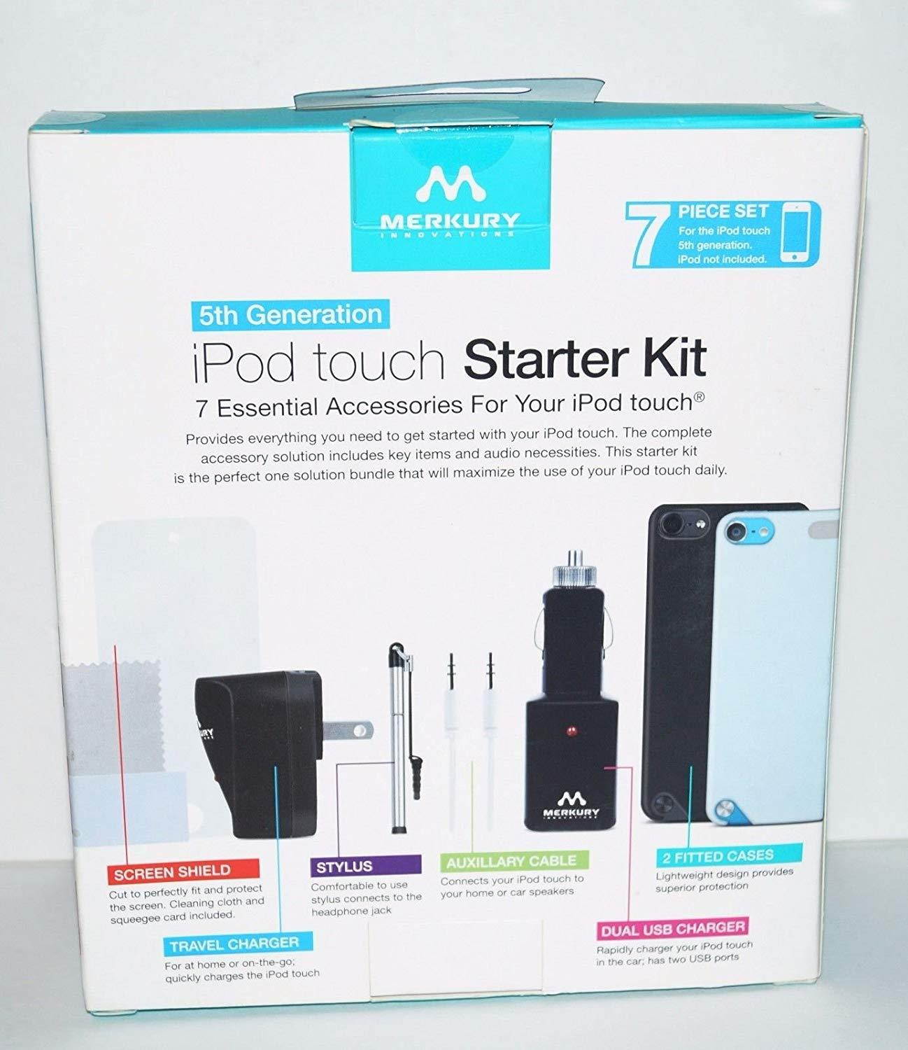 5th Generation Ipod Touch Starter Kit 7 Essential Accesories