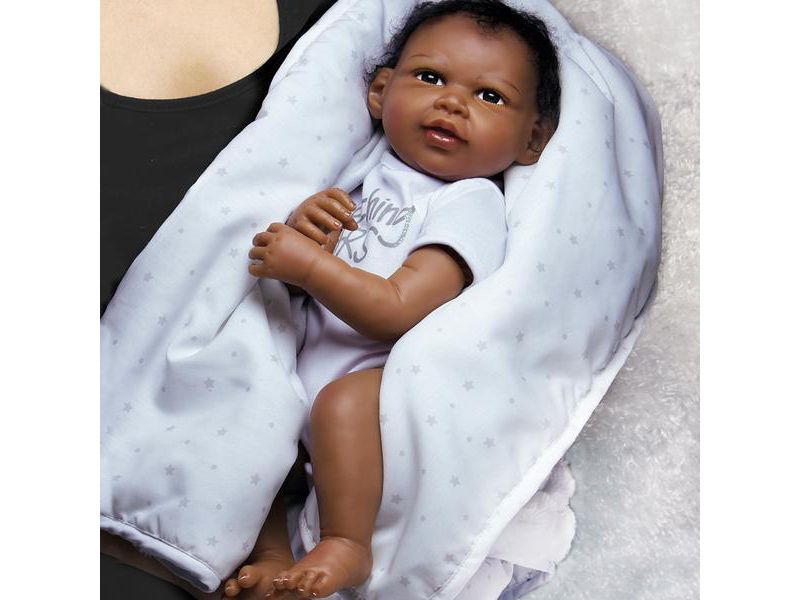 JC Toys Lil' Cutesies Twins 8.5" All Vinyl Baby Doll with Stroller