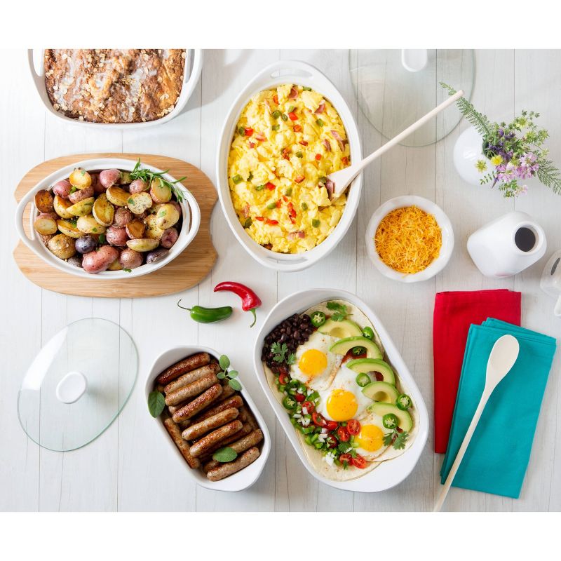 CorningWare 2.5qt Ceramic Casserole White