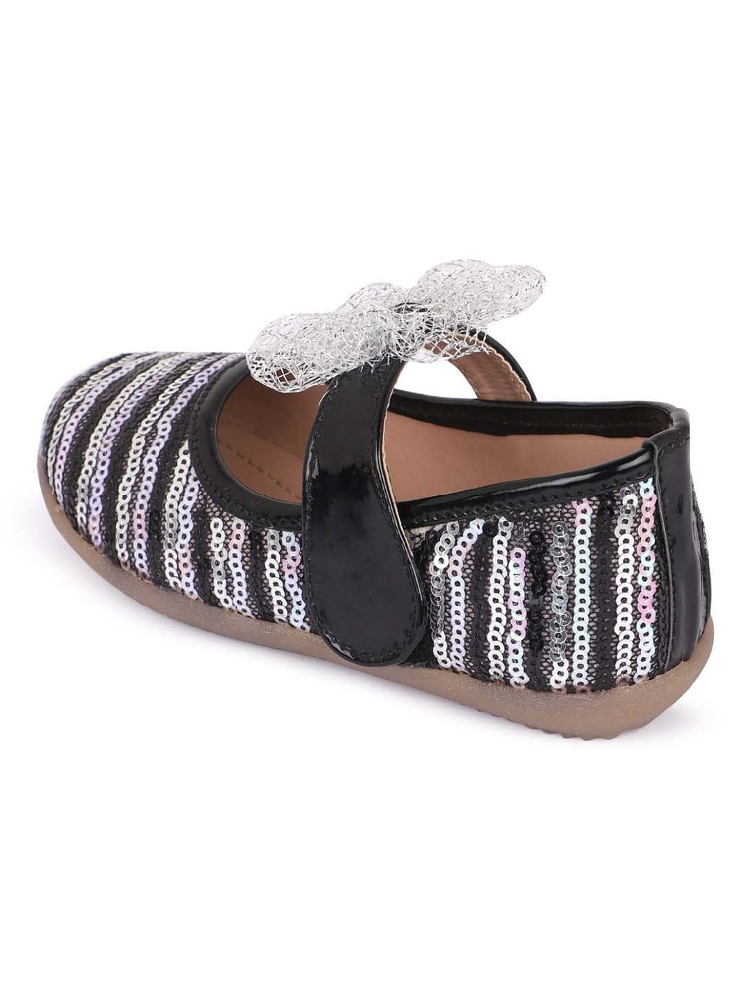 Minesole Kids Black Mary Jane Shoes