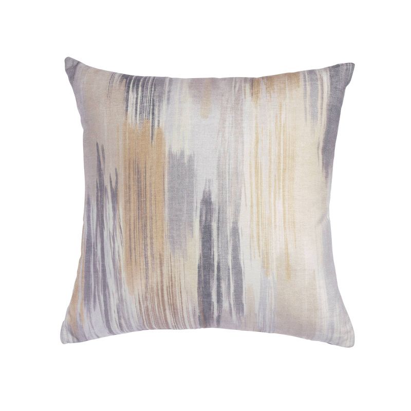 20"x20" Oversize Expressions Square Throw Pillow Neutral - Sure Fit