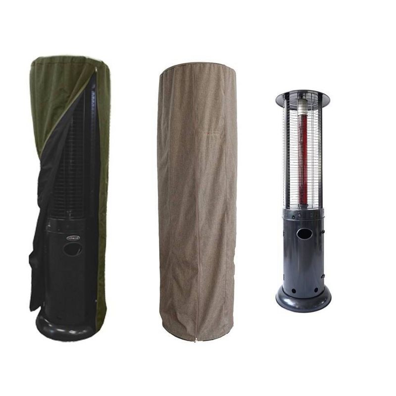 Commercial Cover for Round Glass Tube - Tan - AZ Patio Heaters