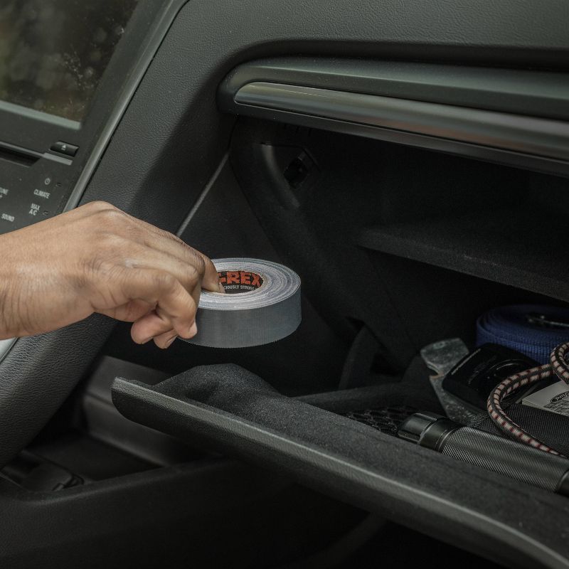 T-Rex 1'x10 yd Mighty Roll Tape Gunmetal Gray