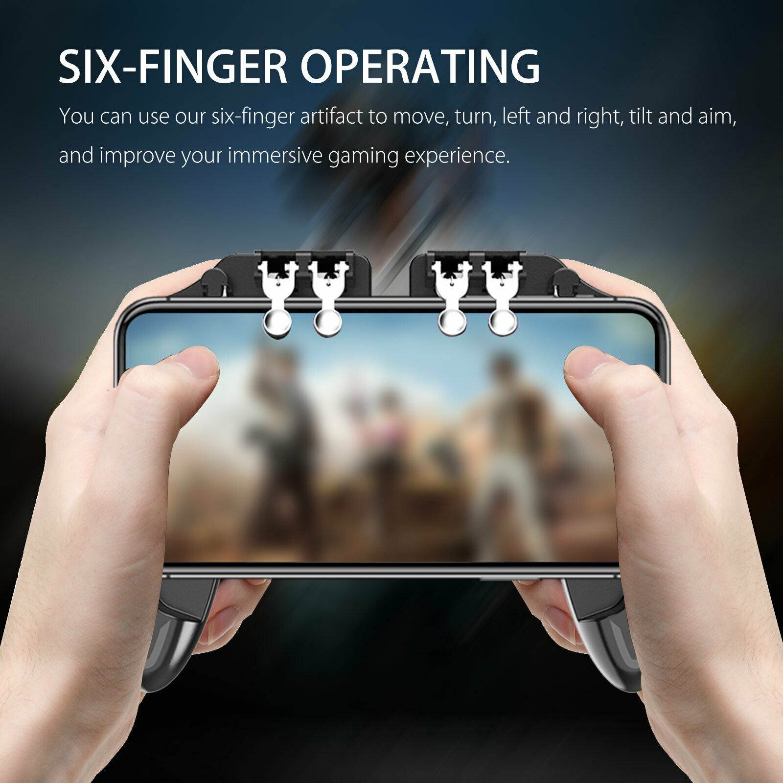 Mobile Phone Game Controller Gamepad Joystick Trigger for PUBG IOS Android Phone