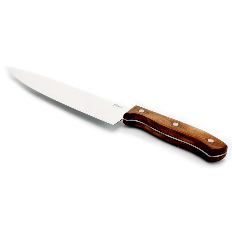 Oster Whitmore 14 Piece Stainless Steel Blade Cutlery Set with Walnut Handle