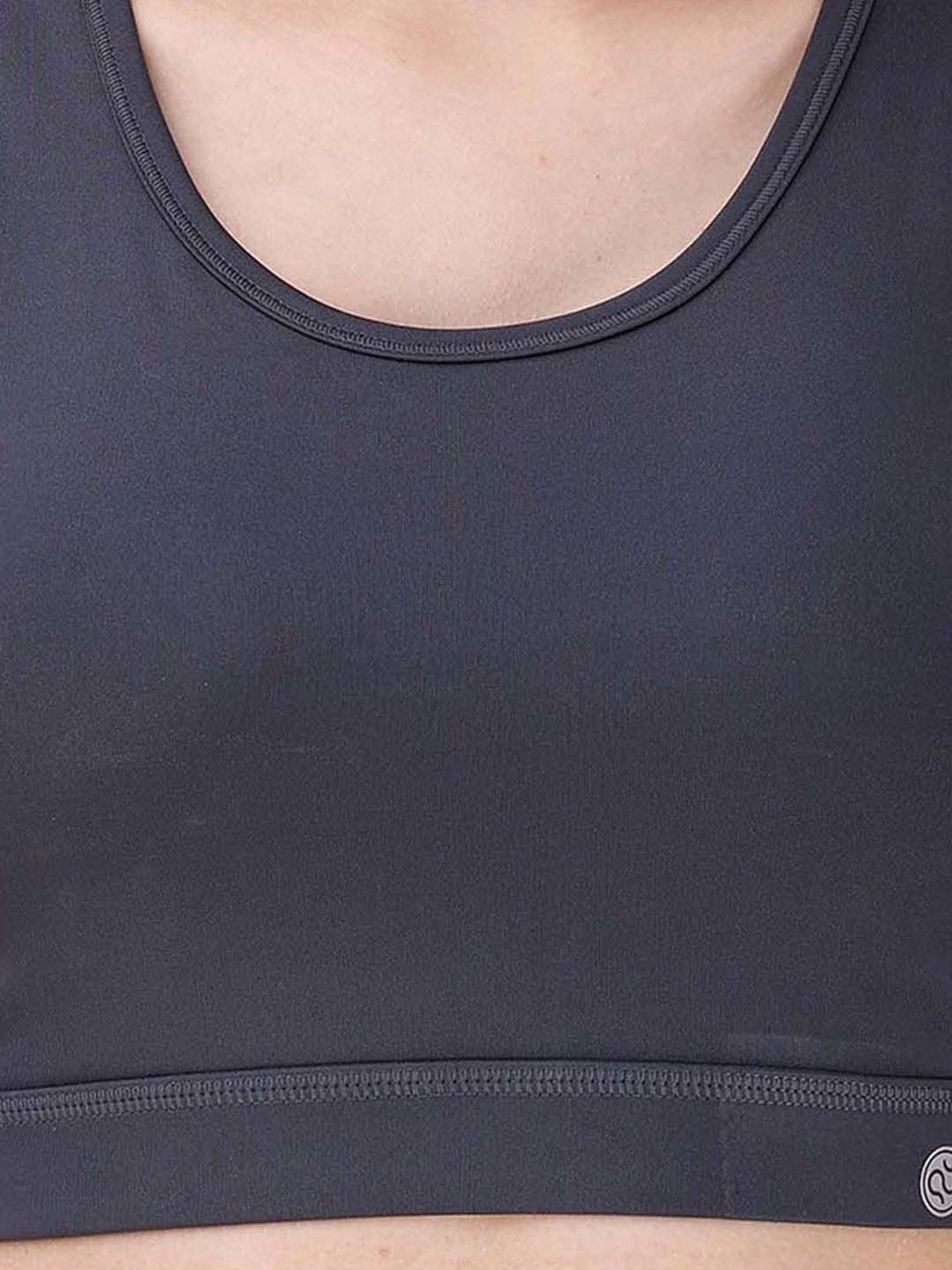 Soie Grey Sports Bra Shorts Set