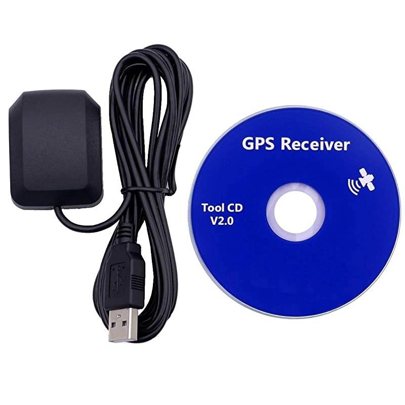 GPS Receiver for Laptop, USB Interface, 27 db Gain