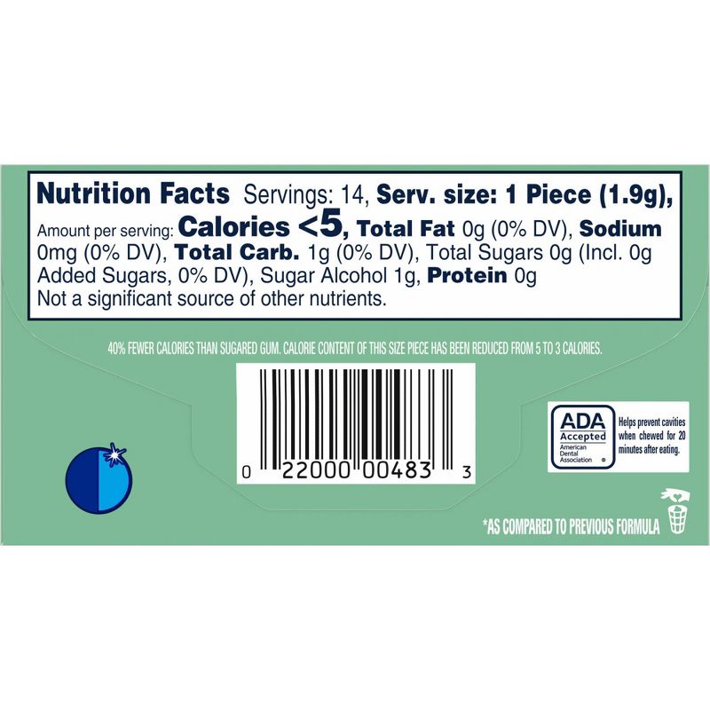 Extra Spearmint Sugarfree Gum - 15ct