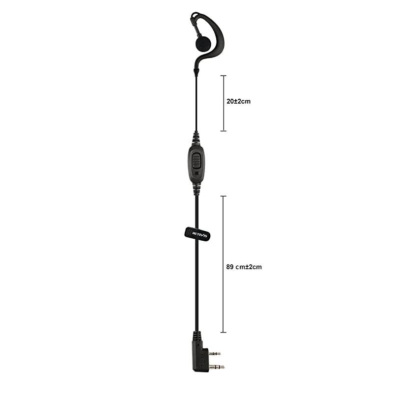 RT21 Updated 3000mAh 2 Way Radios Walkie Talkies Long Range with Earpiece Two Way Radios Rechargeable 16CH Handheld Radios for Cruise Camping and Events4 Pack