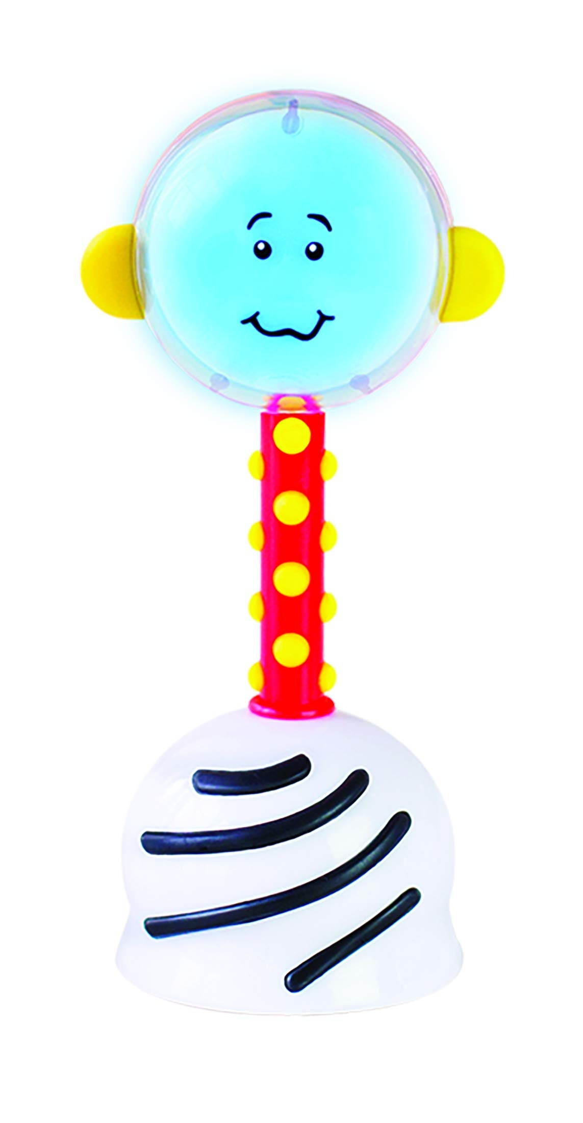 SmartNoggin NogginStik Developmental Light-Up Rattle - Encourage Developmental Milestones from Infant - 12 months
