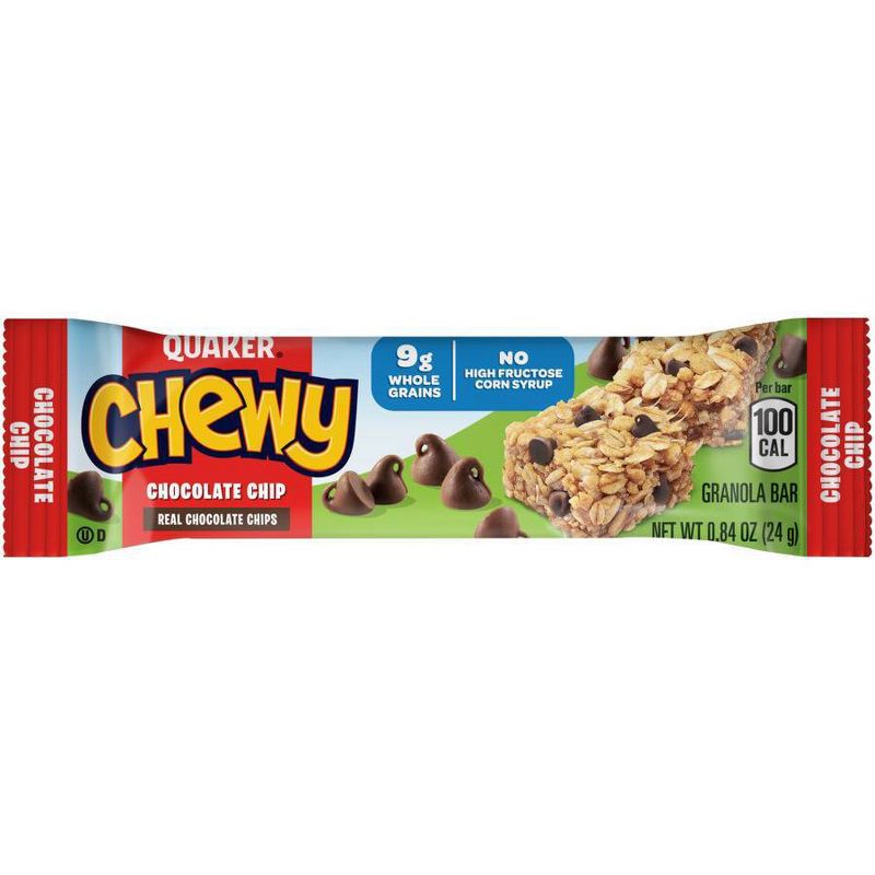 Quaker Chewy Dipps & Chocolate Chip Granola Bars Bundle