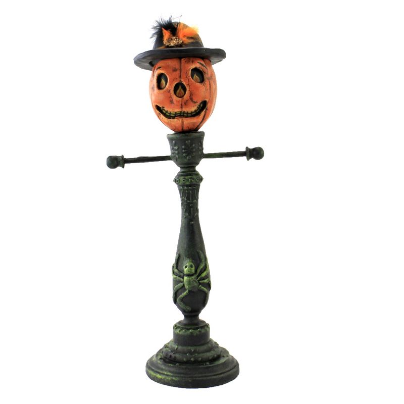 Charles Mcclenning 14.5" Larry The Lamp Post Halloween  -  Decorative Figurines
