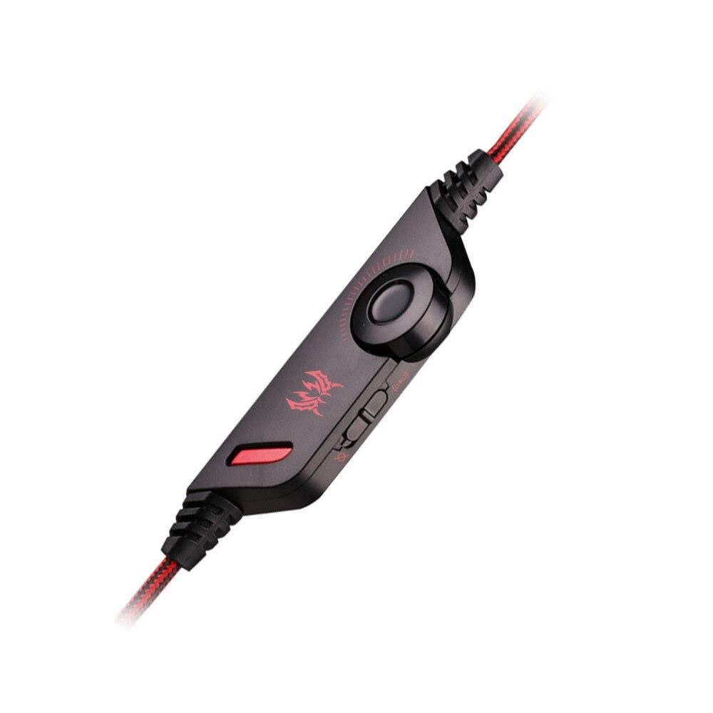 G2100 Vibration Function Professional Gaming Headphone Games Headset with Mic Microphone Stereo Bass LED Light for PC Gamer