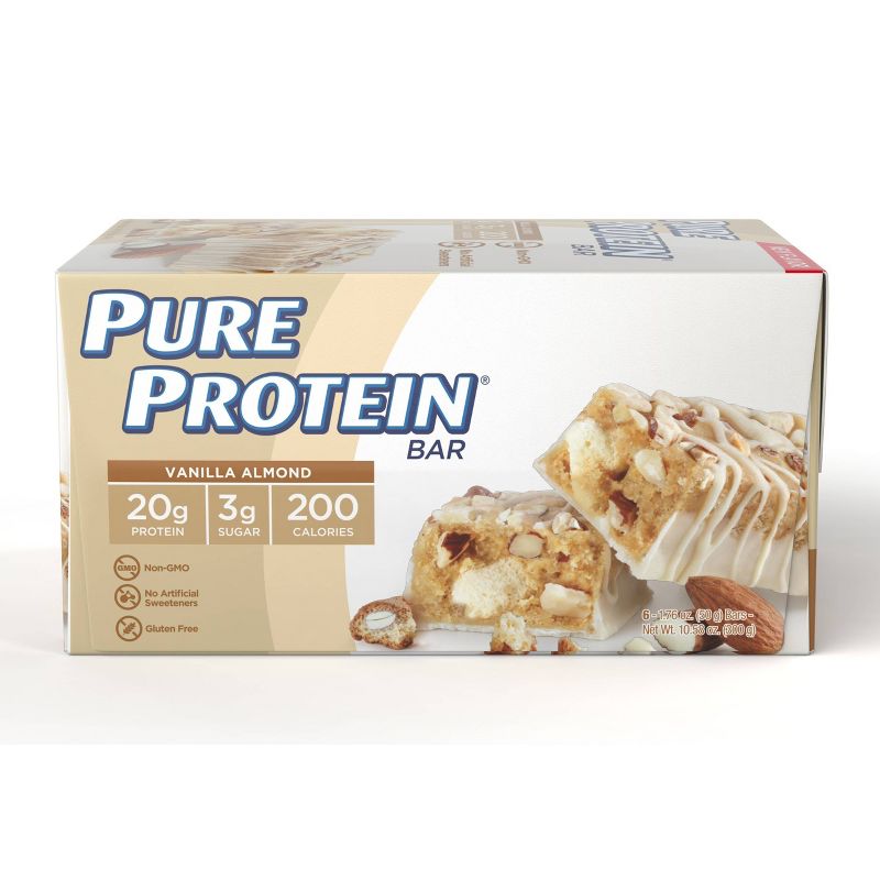 Pure Protein Bar - Vanilla Almond - 6pk