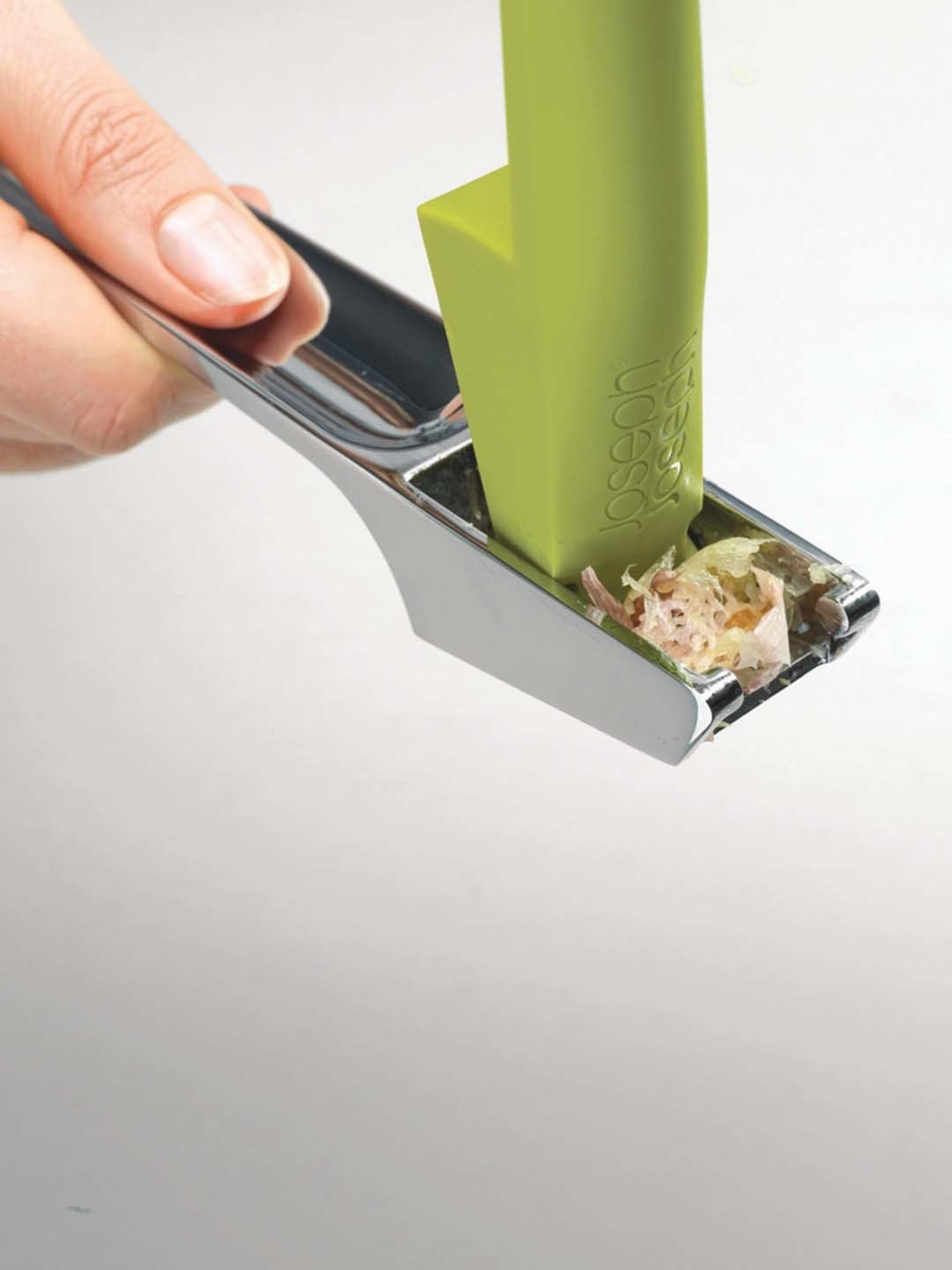 Joseph Joseph Green Stainless Steel 3 cm Garlic Press - Set of 2