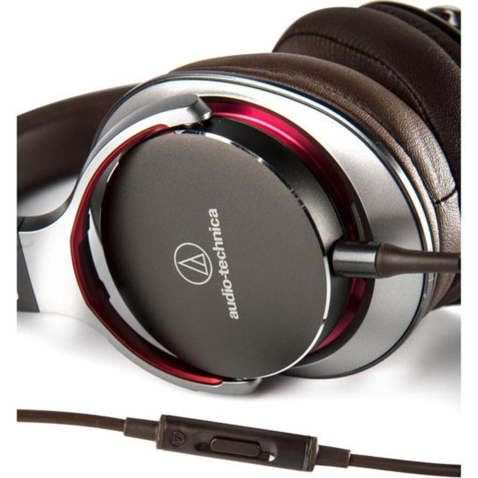 Audio-Technica SonicPro Gunmetal ATH-MSR7 Circumaural SonicPro Over-Ear High-Resolution Audio Headphones