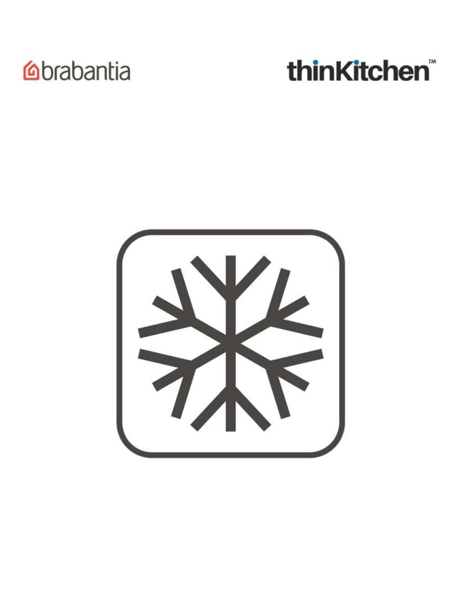 Brabantia Dark Grey Plastic Make & Take Break Box