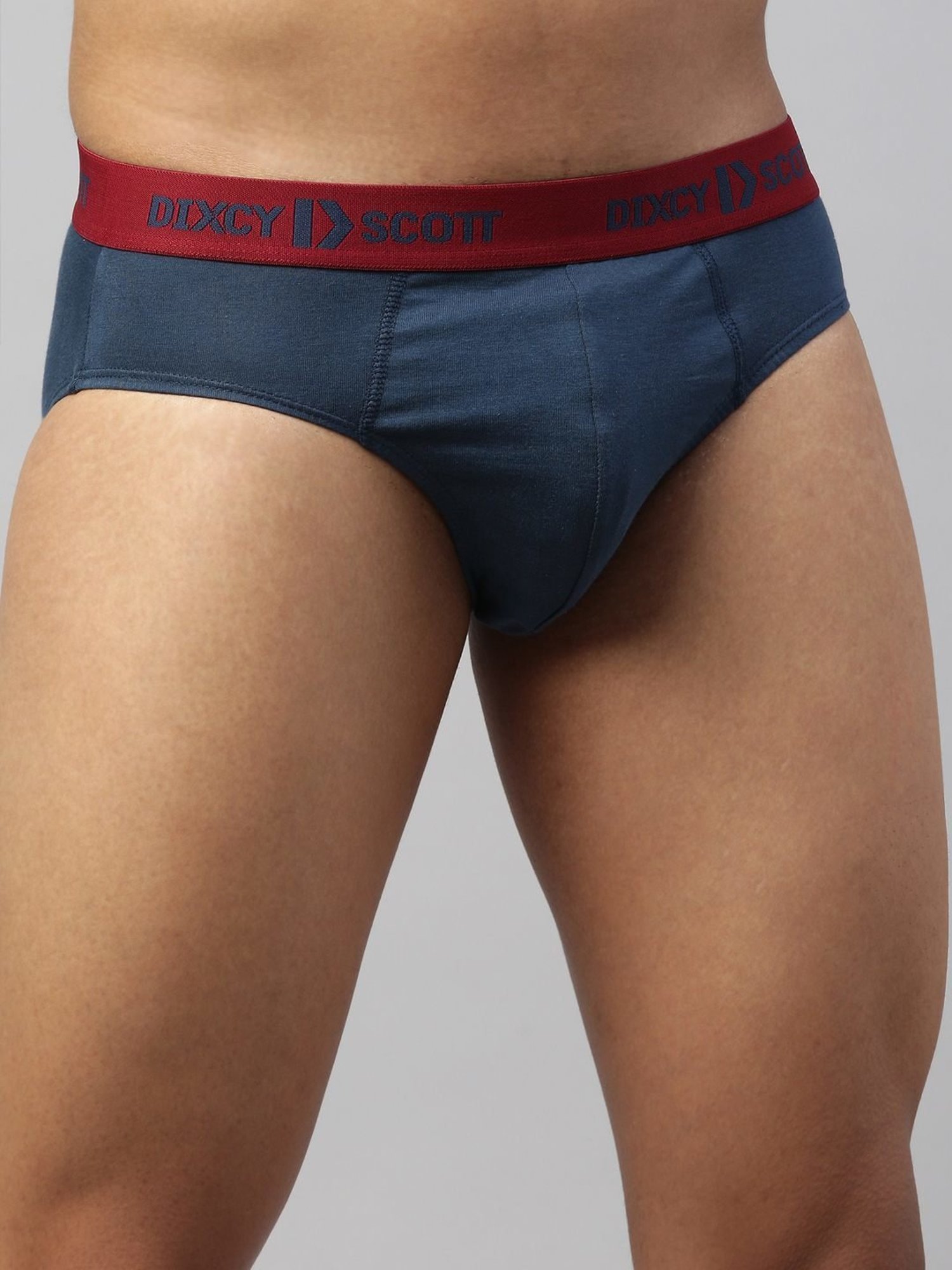 Dixcy Scott Maximus Multi Cotton Regular Fit Briefs - Pack Of 4