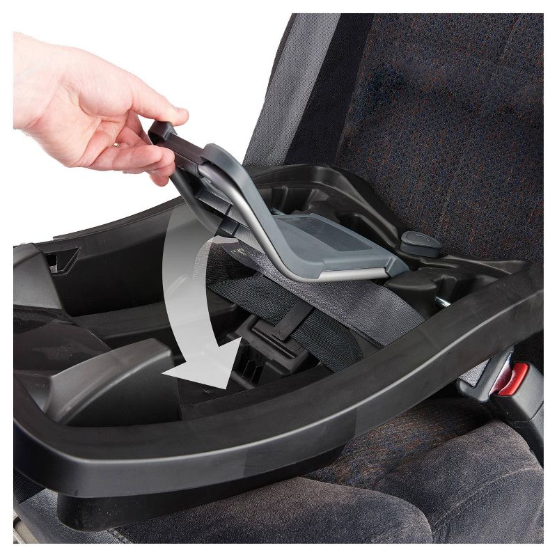 Cybex Eezy S+2 Travel System with Aton 2 Infant Car Seat - Deep Black