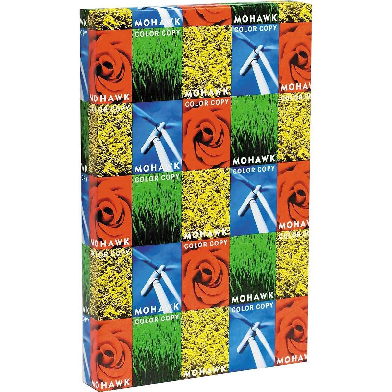 Mohawk Gloss Copy Paper 94 Bright 40lb 17 x 11 Pure White 500 Sheets 36205