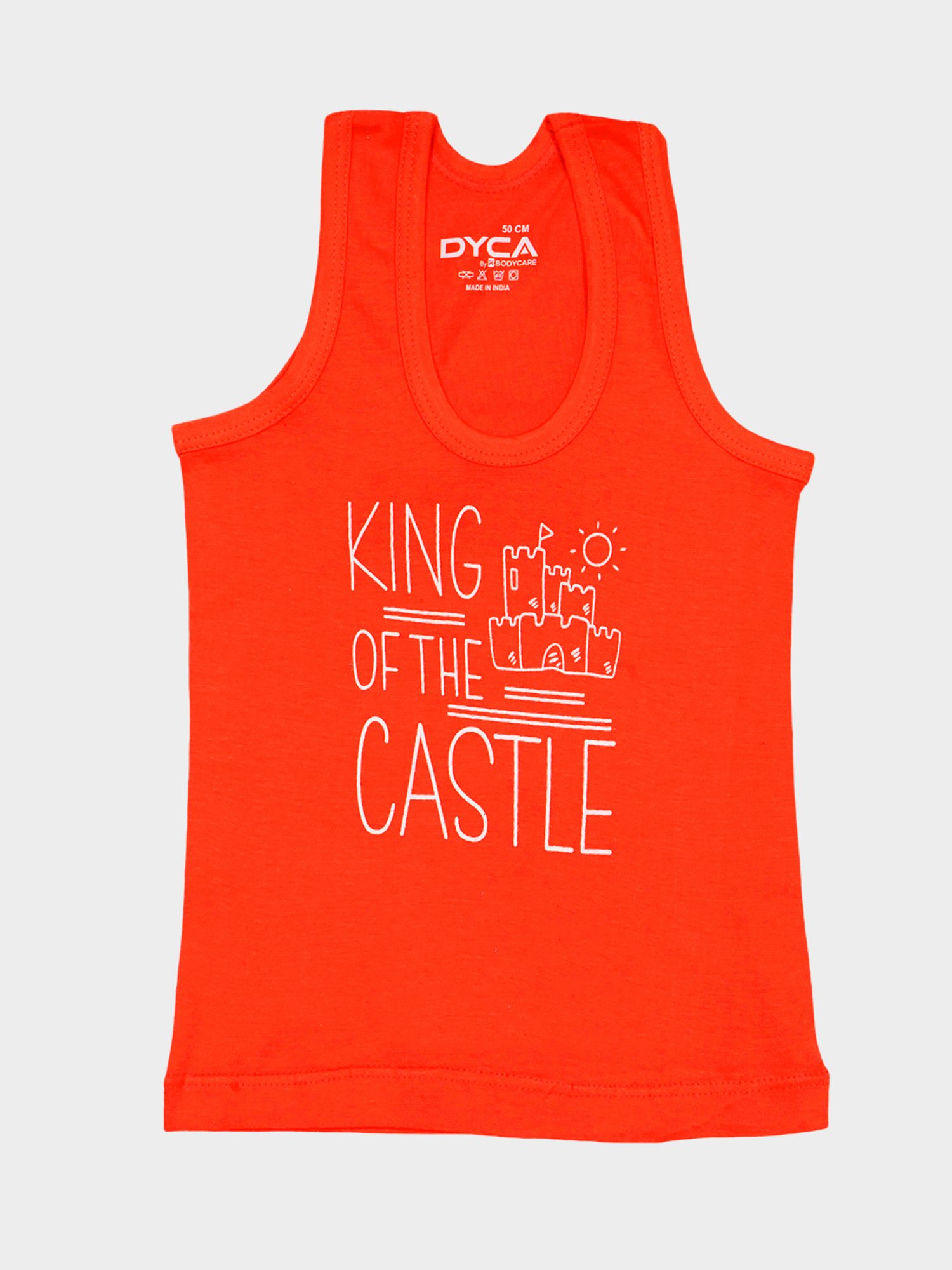 Dyca Boys Assorted Printed Vest (Pack Of 4)