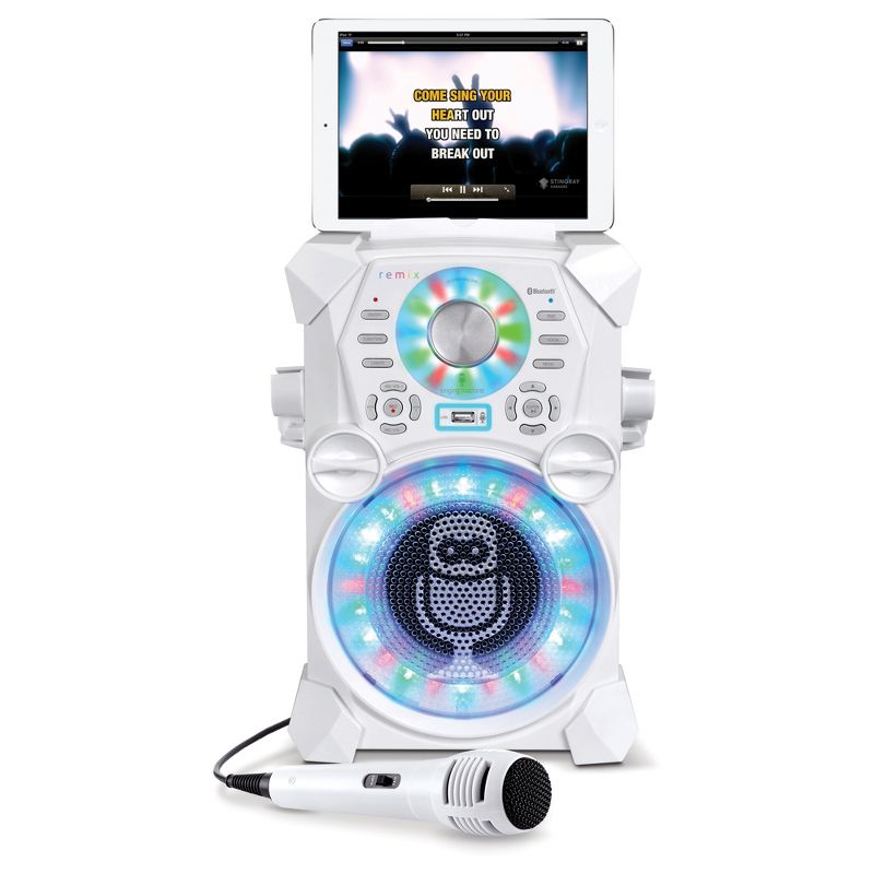 Singing Machine Hi-Definition Digital Karaoke System - White