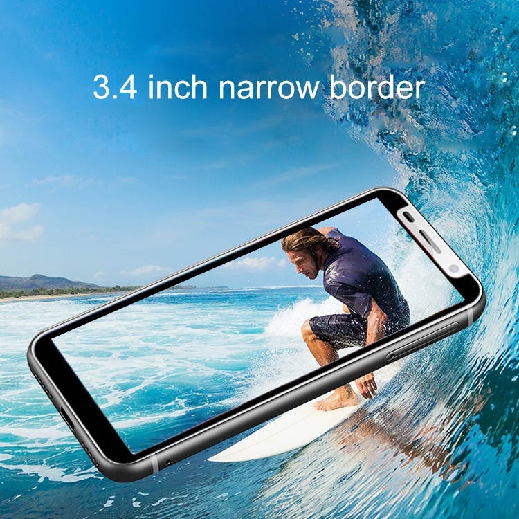 Smart Phone, MELROSE 2019 with Fingerprint, 1GB+8GB, 3.46 inch, Android 8.1 MTK6739V/WA Quad Core up to 1.28GHz, Support Bluetooth / WiFi /GPS, Network: 4G, Support Google Play