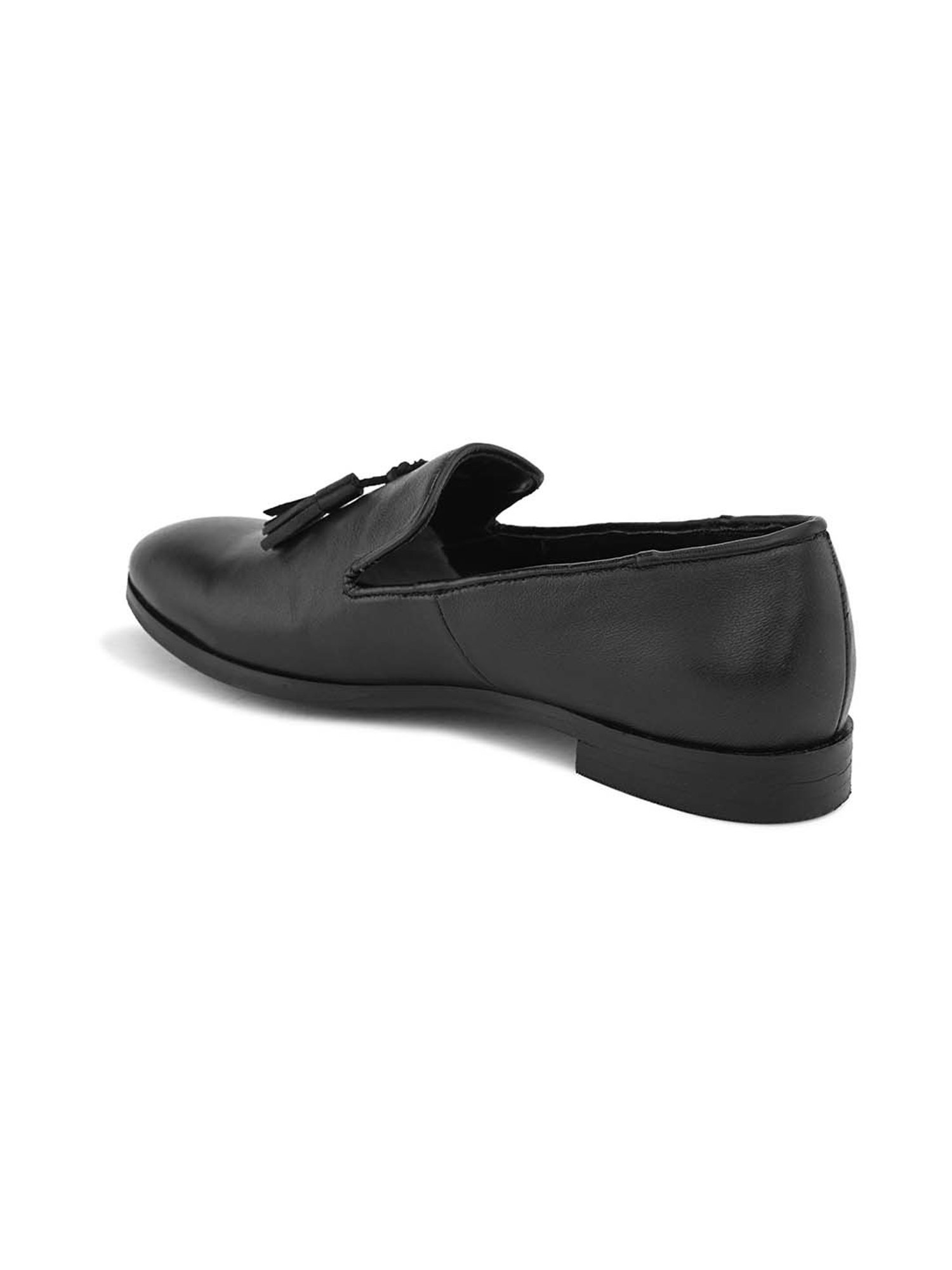 Carlo Romano Women's Black Casual Moccasins