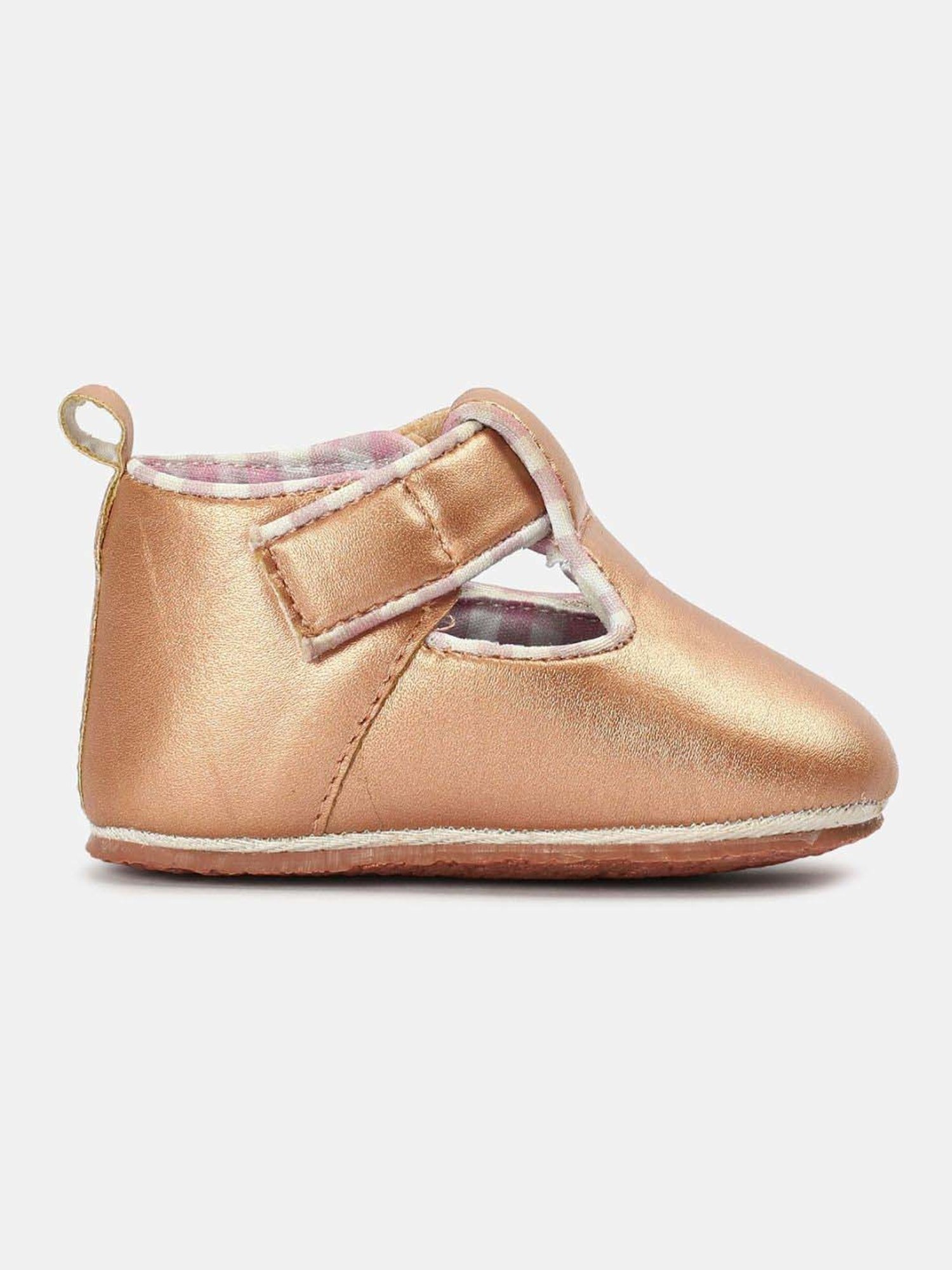 MINIKLUB Girls Rose Gold Party & Club Wear Shoe