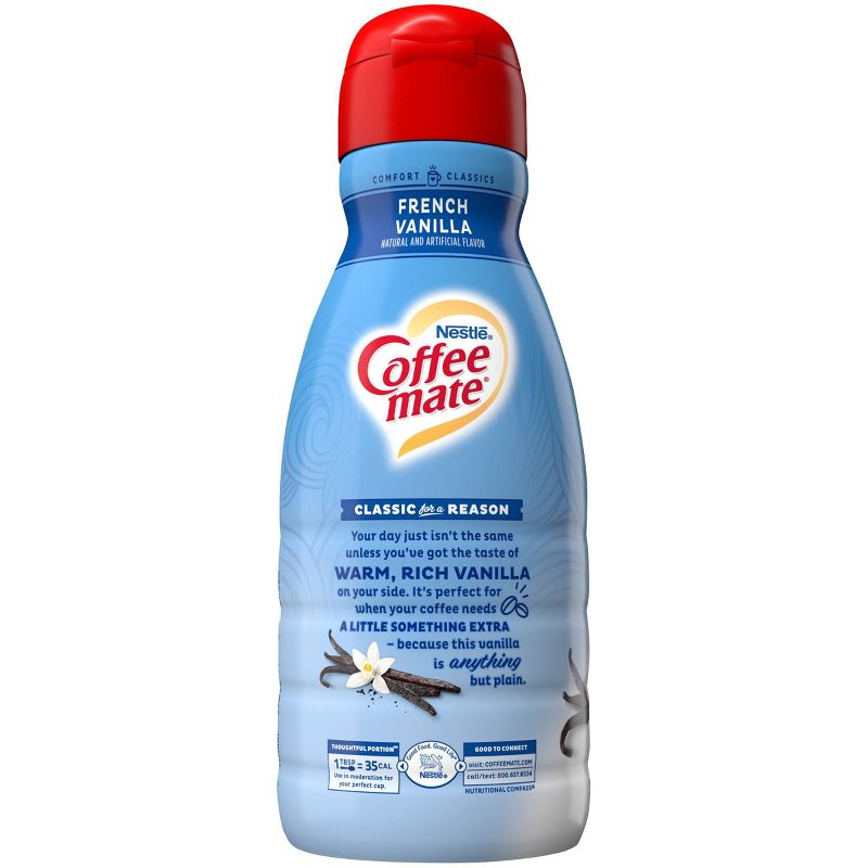 Coffee Mate Vanilla Caramel Coffee Creamer - 1qt