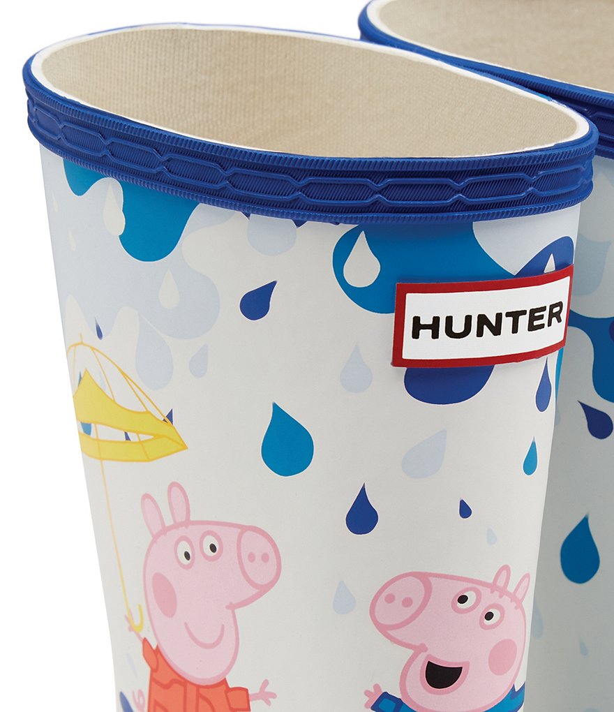 Hunter Kid's First Peppa Pig Muddy Puddle Rain Boots (Youth)