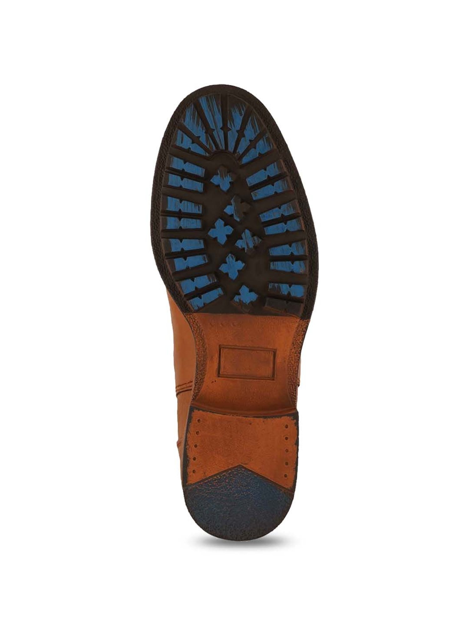 Pelle Albero Men's Tan Chelsea Boots