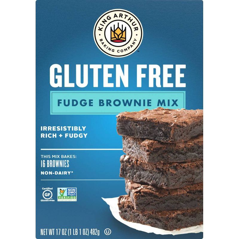 King Arthur Gluten Free Fudge Brownie Mix - 17oz