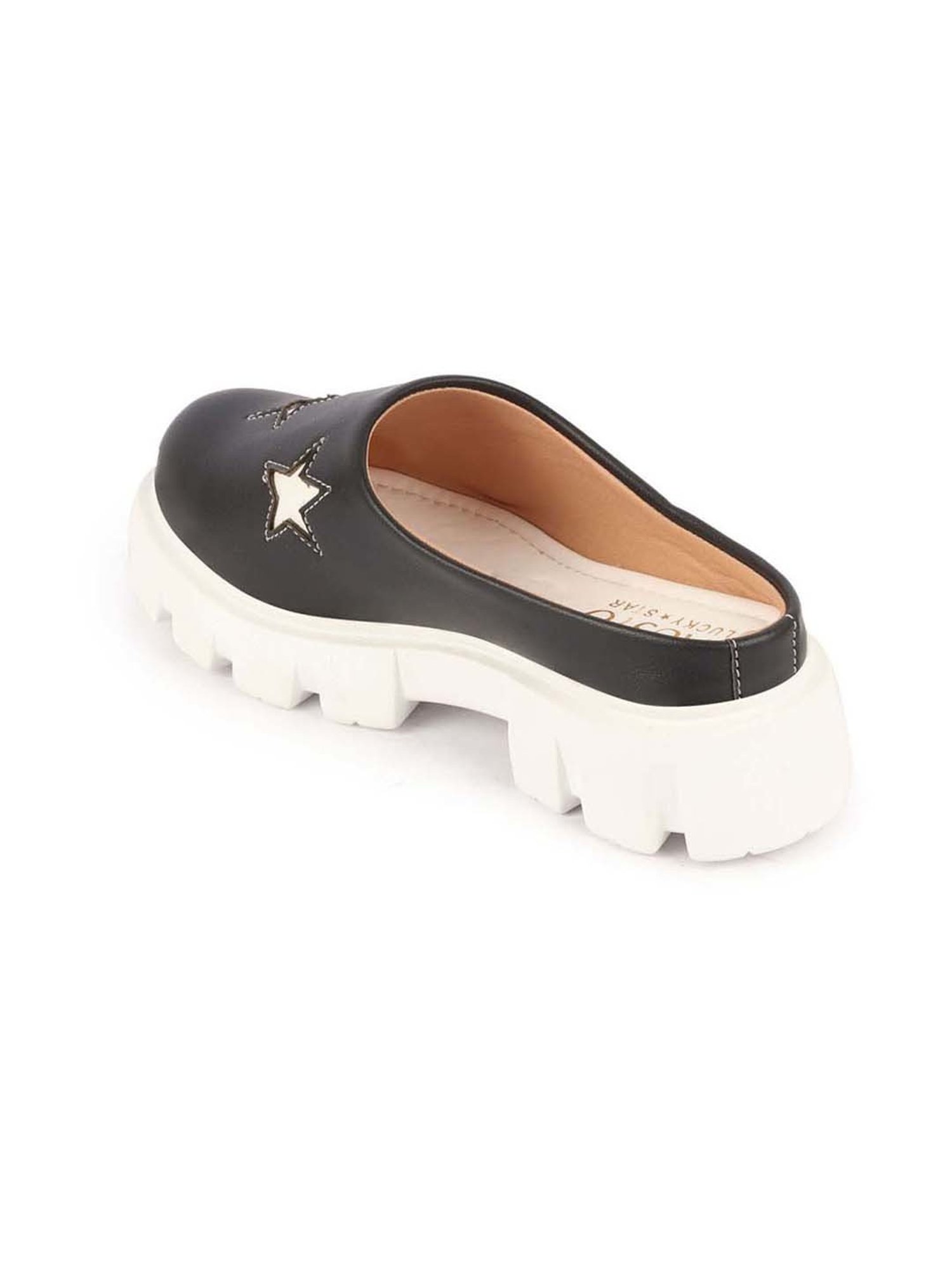 Fausto Women's Black Mule Shoes