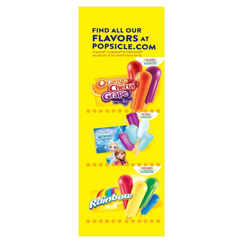 Popsicle Cherry Watermelon Raspberry Orange Scribblers Ice Pops - 18ct
