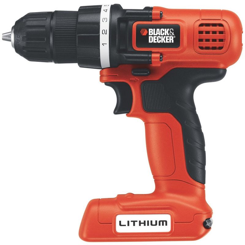 Black & Decker LDX172PKR 7.2V Cordless Lithium-Ion Drill and Project Kit