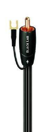 AudioQuest Black Lab RCA Male to RCA Male Subwoofer Cable - 39.37 ft. (12m)