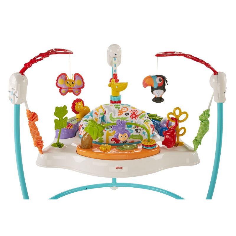 Evenflo Exersaucer Tiny Tropics 2-in-1 Baby Seat + Doorway Jumper