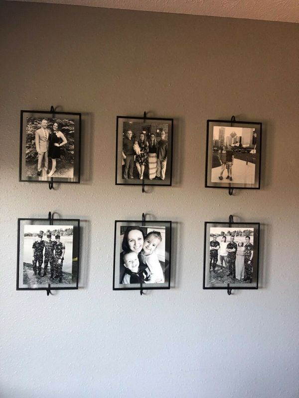 Umbra 1005428-040 8 x 10 in. Phantom Wall Picture Floating Frame, Black