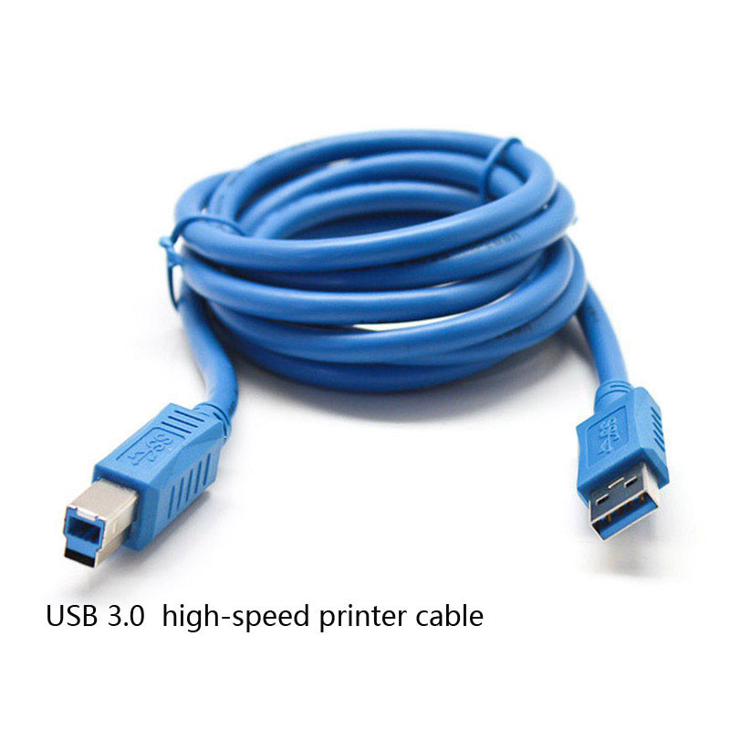 Dtech CU0122 6 ft. USB 3.0 A Male to B Male 6ft Cable 6 feet Printer (Parallel) Cables