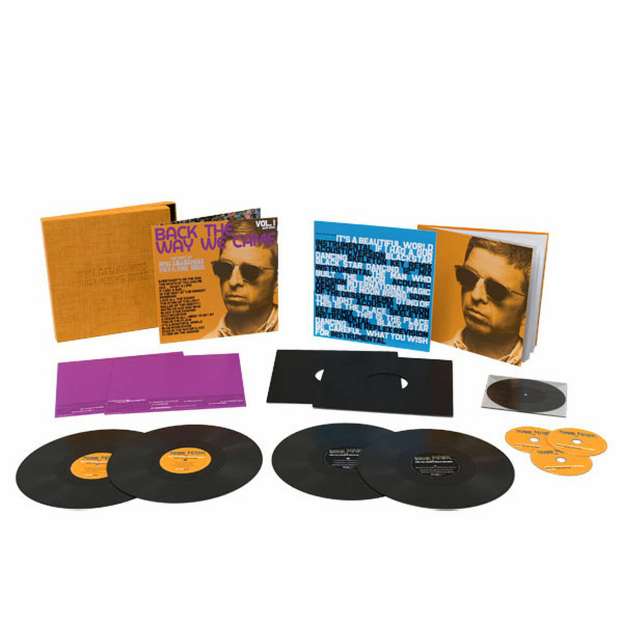 Noel Gallagher's High Flying Birds Back The Way We Came: Vol. 1 (2011-2021) 4LP, 45rpm 7" Vinyl Single & 3CD Box Set