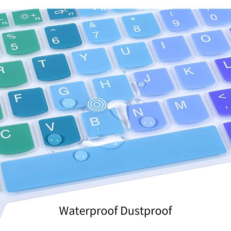 Keyboard Cover Compatible 156 Lenovo Thinkpad E531 E540 E550 E555 E560 E565 E570 E575 W540 W541 W550 W550s L560 L570 T550 T560 P50 P50s Thinkpad P70 P71 173 Rainbow