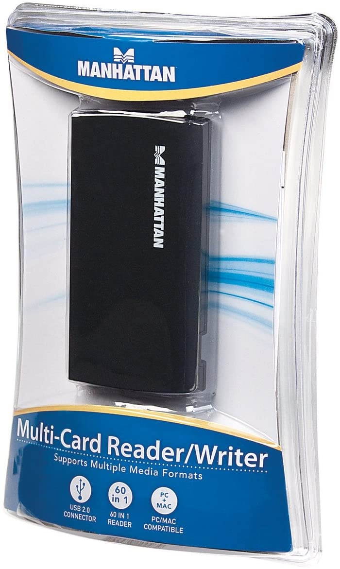 Manhattan Multi-Card Reader/Writer, 60-in-1 (100939)